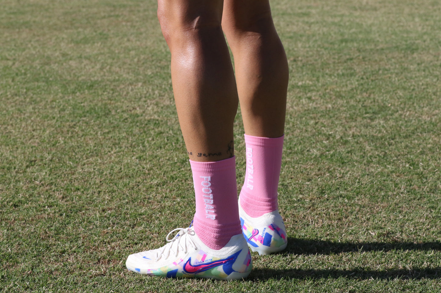 Footbalr Grip Sock (pink)