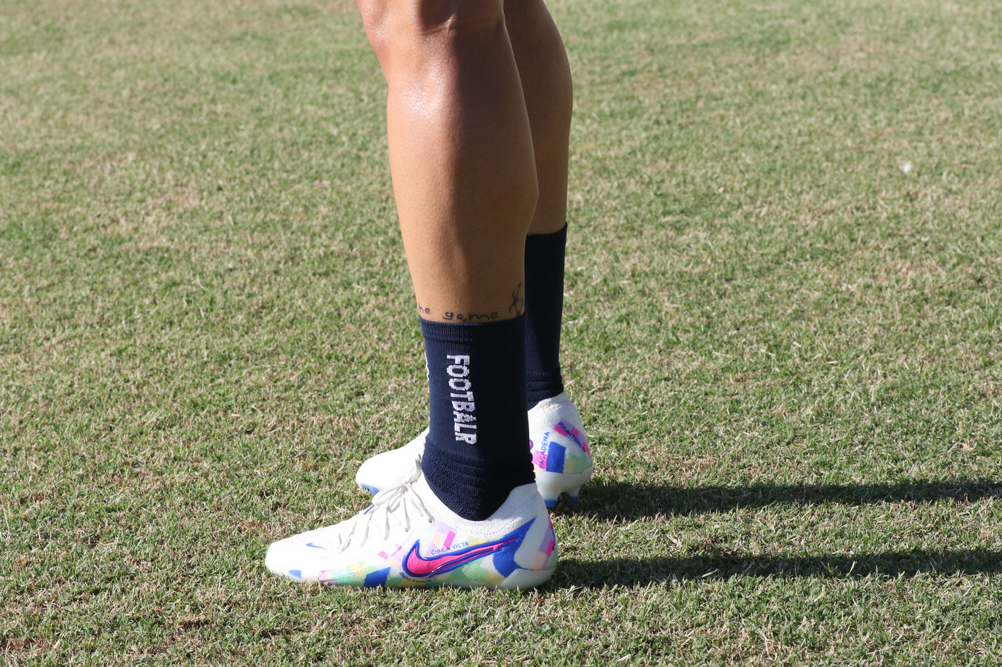 Footbalr Grip Sock (navy)