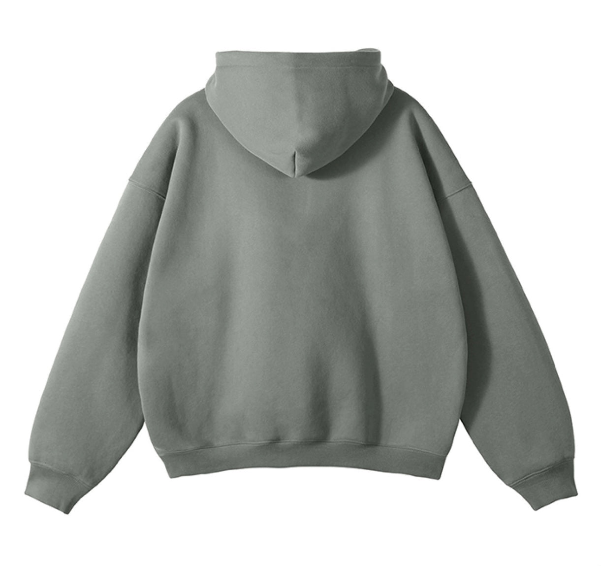 Light Gray Oversized Hoodie