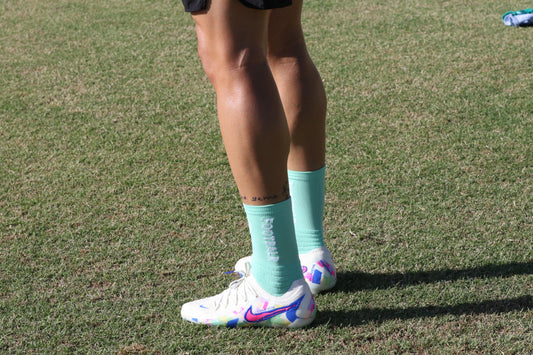 Footbalr Grip Sock (mint green)